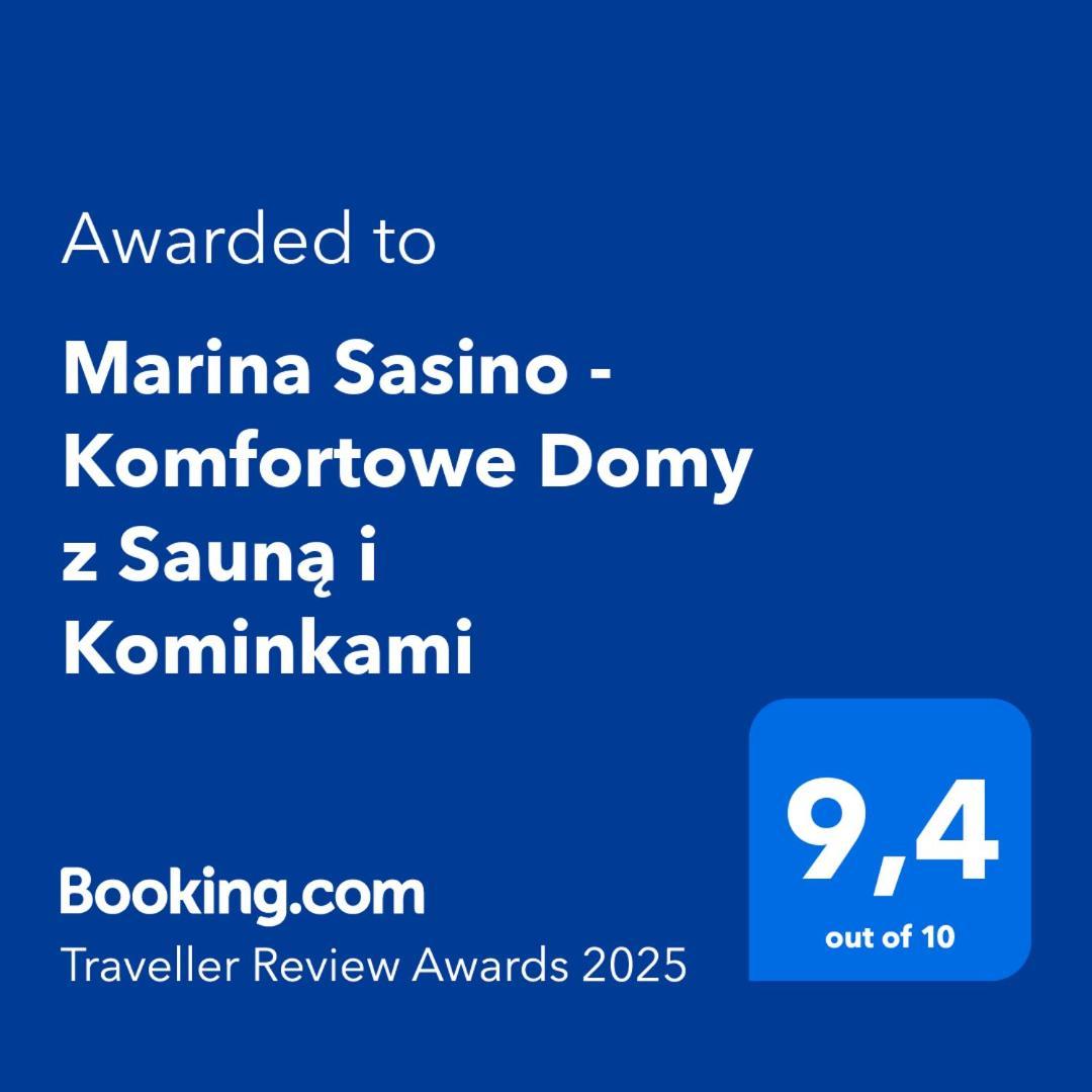 Marina Sasino - Komfortowe Domy Z Sauna I Kominkami Экстерьер фото